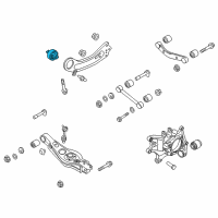 OEM 2019 Kia Sorento Bush-Rear Trailing Arm Diagram - 55274C5000