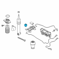 OEM 2000 BMW 750iL Relay, Make Contact, White Green Diagram - 61-36-8-373-700