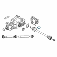 OEM BMW 750iL Lock Ring Diagram - 33-13-1-213-997