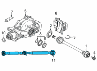 OEM 2021 BMW X7 DRIVE SHAFT AUTOMATIC TRANSM Diagram - 26-10-8-487-411