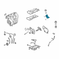 OEM 2007 Saturn Ion Cooler Asm-Engine Oil Diagram - 12594525