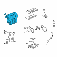 OEM 2006 Pontiac Solstice Intake Manifold Diagram - 12587878