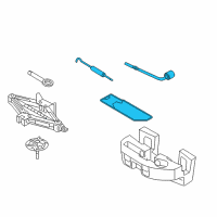 OEM 2013 Hyundai Genesis Coupe Tool Set-OVM Diagram - 09130-26500