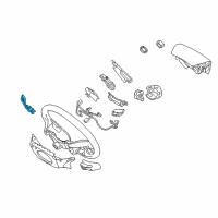 OEM Hyundai Sonata Paddle Shift Switch Assembly, Right Diagram - 96780-3S001