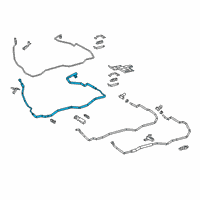 OEM 2019 Lexus RX350L Tube, Suction, No.1 Diagram - 88717-48290