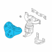 OEM Kia Optima Protector-Heat Upper Diagram - 285252G320