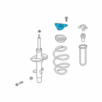 OEM 2021 Nissan Altima Strut Mounting Insulator Assembly Diagram - 54320-6CA0A