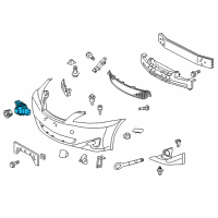 OEM 2013 Lexus IS F Sensor, Ultrasonic Diagram - 89341-64010-B5