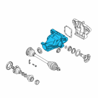 OEM BMW Differential Diagram - 33-10-7-504-850