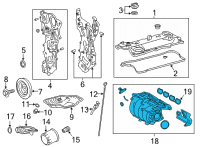OEM 2021 Toyota RAV4 Intake Manifold Diagram - 17120-F0020