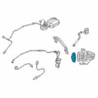 OEM Dodge Pump-Air Diagram - 4891832AB