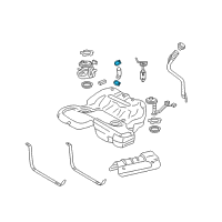 OEM Cadillac Hose Clamp Diagram - 9177063