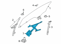 OEM 2022 Toyota GR86 Regulator Diagram - SU003-01606