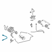 OEM 2006 Chrysler Crossfire Oxygen Sensor Diagram - 5099820AA