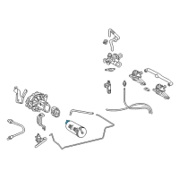 OEM 2006 Chrysler Crossfire Valve-Fuel Vapor Shut Off Diagram - 5139881AC