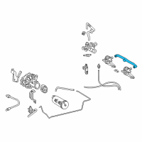 OEM 2008 Chrysler Crossfire Hose Diagram - 5097831AA