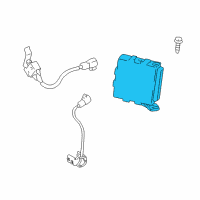 OEM 2003 Toyota Echo Control Module Diagram - 89730-52010