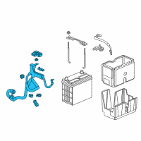 OEM Honda CR-V Cable Assembly, Starter Diagram - 32410-TLA-A00
