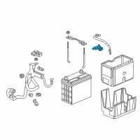 OEM 2017 Honda CR-V Sensor, Battery Diagram - 38920-TBA-A02