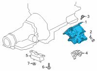 OEM 2021 Chevrolet Express 3500 Side Mount Diagram - 84979743