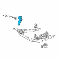 OEM 2005 Mercury Sable Strut Assembly Bracket Diagram - 4F1Z-6F055-EA