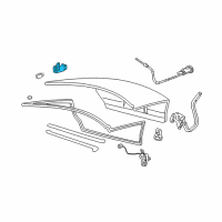 OEM 2003 Ford Taurus Interior Lights Diagram - 8A5Z13776A