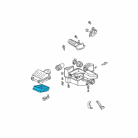 OEM Honda Fit Element Assembly, Air Conditioner Diagram - 17220-PWA-505
