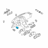 OEM 2015 Nissan 370Z Switch Unit-Ignition Diagram - 25151-1LB0A