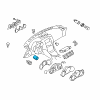 OEM 2017 Nissan Quest Switch Unit-Ignition Diagram - 25151-1LB0A