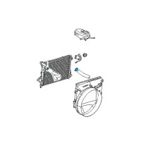 OEM Jeep Commander Clamp-Hose Diagram - 55037660AA