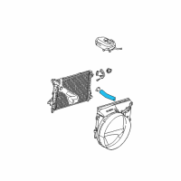 OEM Dodge Ram 1500 Hose-Radiator Diagram - 52029831AC