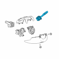 OEM 2019 Chevrolet Malibu Wiper Switch Diagram - 84414706