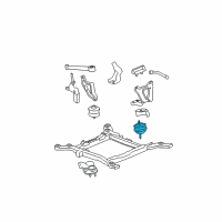 OEM 2009 Buick Lucerne Front Mount Diagram - 25829735