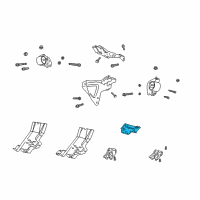 OEM Dodge Durango Insulator Diagram - 52058553