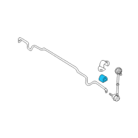 OEM 2004 Nissan Murano Bush-Stabilizer Diagram - 54613-CA00A