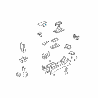 OEM Lock, Armrest *NH361L* (CF GRAY) Diagram - 83408-S5A-010ZA