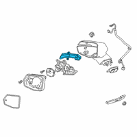 OEM Cadillac XT4 Signal Lamp Diagram - 84560450