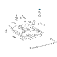 OEM 2002 Toyota Highlander Tube Assembly Clip Diagram - 77241-60320