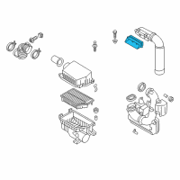 OEM 2016 Kia Forte Shield-Air Intake Diagram - 28213A5000