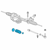 OEM BMW 330i Repair Kit Bellows Diagram - 32-10-6-854-893