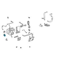 OEM Toyota Prius Servo Diagram - 87106-47060