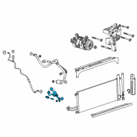 OEM GMC Sierra Discharge Line Diagram - 84194976