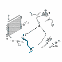 OEM Ford Edge Water Hose Assembly Diagram - K2GZ-8C289-DA