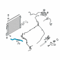 OEM 2020 Ford Edge Upper Hose Diagram - F2GZ-8260-C