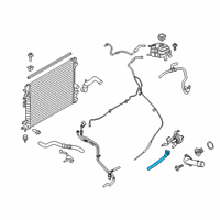 OEM Lincoln MKX Thermostat Diagram - BR3Z-8575-F