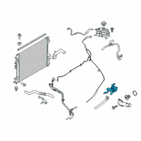 OEM Ford Edge Auxiliary Pump Diagram - K2GZ-18D473-C