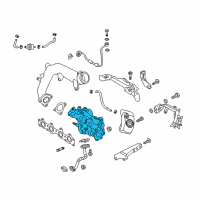 OEM 2020 Hyundai Elantra TURBOCHARGER Diagram - 28231-2B800