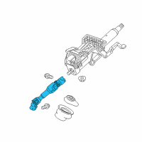 OEM Chevrolet Volt Intermed Shaft Diagram - 13479746