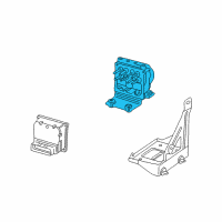 OEM 2004 Chevrolet Cavalier Modulator Diagram - 18042541