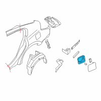 OEM Nissan Base Filler Lid Diagram - G8120-ZN5MA